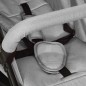 vidaXL Carrito de bebés de acero gris claro vidaXL Carrito de bebés de acero gris claro