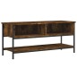 vidaXL Mueble para TV madera contrachapada roble ahumado 100x35x45 cm vidaXL Mueble para TV madera contrachapada roble ahumado 100x35x45 cm