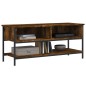 vidaXL Mueble para TV madera contrachapada roble ahumado 100x35x45 cm vidaXL Mueble para TV madera contrachapada roble ahumado 100x35x45 cm