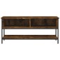 vidaXL Mueble para TV madera contrachapada roble ahumado 100x35x45 cm vidaXL Mueble para TV madera contrachapada roble ahumado 100x35x45 cm