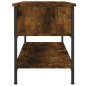 vidaXL Mueble para TV madera contrachapada roble ahumado 100x35x45 cm vidaXL Mueble para TV madera contrachapada roble ahumado 100x35x45 cm