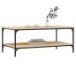 vidaXL Mesa de centro madera de ingeniería roble Sonoma 100x55x40 cm vidaXL Mesa de centro madera de ingeniería roble Sonoma 100x55x40 cm