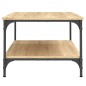 vidaXL Mesa de centro madera de ingeniería roble Sonoma 100x55x40 cm vidaXL Mesa de centro madera de ingeniería roble Sonoma 100x55x40 cm