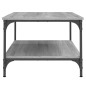 vidaXL Mesa de centro madera de ingeniería gris Sonoma 100x55x40 cm