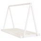 vidaXL Estructura de cama para niños madera de pino blanco 90x200 cm vidaXL Estructura de cama para niños madera de pino blanco 90x200 cm