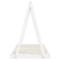 vidaXL Estructura de cama para niños madera de pino blanco 90x200 cm vidaXL Estructura de cama para niños madera de pino blanco 90x200 cm