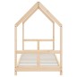 vidaXL Estructura de cama para niños madera maciza de pino 80x200 cm vidaXL Estructura de cama para niños madera maciza de pino 80x200 cm