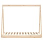 vidaXL Estructura de cama para niños madera maciza de pino 70x140 cm vidaXL Estructura de cama para niños madera maciza de pino 70x140 cm
