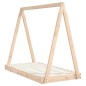 vidaXL Estructura de cama para niños madera maciza de pino 70x140 cm vidaXL Estructura de cama para niños madera maciza de pino 70x140 cm