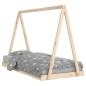 vidaXL Estructura de cama infantil madera maciza de pino 90x190 cm vidaXL Estructura de cama infantil madera maciza de pino 90x190 cm