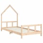 vidaXL Estructura de cama para niños madera maciza de pino 90x200 cm vidaXL Estructura de cama para niños madera maciza de pino 90x200 cm