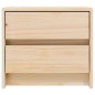 vidaXL Mesitas de noche 2 uds madera maciza de pino 40x31x35,5 cm