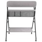 vidaXL Mesa cambiadora hierro gris claro vidaXL Mesa cambiadora hierro gris claro