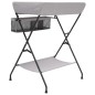 vidaXL Mesa cambiadora hierro gris claro vidaXL Mesa cambiadora hierro gris claro