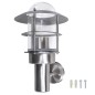 vidaXL Lámpara de pared de exterior de acero inoxidable vidaXL Lámpara de pared de exterior de acero inoxidable