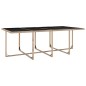 vidaXL Set comedor de jardín 13 piezas y cojines ratán sintético beige vidaXL Set comedor de jardín 13 piezas y cojines ratán sintético beige