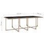 vidaXL Set comedor de jardín 13 piezas y cojines ratán sintético beige vidaXL Set comedor de jardín 13 piezas y cojines ratán sintético beige