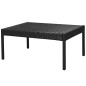 vidaXL Set muebles de jardín 6 piezas y cojines ratán sintético negro vidaXL Set muebles de jardín 6 piezas y cojines ratán sintético negro