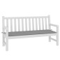 vidaXL Cojín de banco de jardín tela Oxford gris antracita 150x50x3 cm vidaXL Cojín de banco de jardín tela Oxford gris antracita 150x50x3 cm