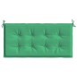 vidaXL Cojín de banco de jardín tela Oxford verde 100x50x3 cm vidaXL Cojín de banco de jardín tela Oxford verde 100x50x3 cm