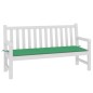 vidaXL Cojín de banco de jardín tela Oxford verde 150x50x3 cm vidaXL Cojín de banco de jardín tela Oxford verde 150x50x3 cm