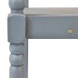 vidaXL Set muebles de jardín 4 pzas madera maciza acacia gris y blanco vidaXL Set muebles de jardín 4 pzas madera maciza acacia gris y blanco