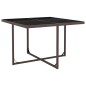 vidaXL Set de comedor jardín 5 pzas y cojines ratán sintético marrón vidaXL Set de comedor jardín 5 pzas y cojines ratán sintético marrón