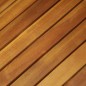 vidaXL Mesa y sillas bistró plegables 3 pzas y cojines madera maciza