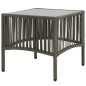 vidaXL Tumbonas 2 unidades con mesa ratán sintético marrón vidaXL Tumbonas 2 unidades con mesa ratán sintético marrón
