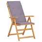 vidaXL Sillas de jardín reclinables 2 uds madera acacia maciza marrón vidaXL Sillas de jardín reclinables 2 uds madera acacia maciza marrón