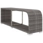 vidaXL Set de muebles de jardín 8 pzas y cojines ratán sintético gris vidaXL Set de muebles de jardín 8 pzas y cojines ratán sintético gris