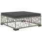 vidaXL Set de muebles de jardín 6 pzas y cojines ratán sintético gris vidaXL Set de muebles de jardín 6 pzas y cojines ratán sintético gris