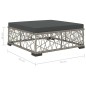 vidaXL Set de muebles de jardín 6 pzas y cojines ratán sintético gris vidaXL Set de muebles de jardín 6 pzas y cojines ratán sintético gris