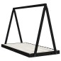 vidaXL Estructura de cama para niños madera de pino negro 90x190 cm vidaXL Estructura de cama para niños madera de pino negro 90x190 cm
