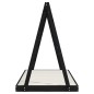 vidaXL Estructura de cama para niños madera de pino negro 90x190 cm vidaXL Estructura de cama para niños madera de pino negro 90x190 cm