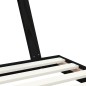 vidaXL Estructura de cama para niños madera de pino negro 90x190 cm vidaXL Estructura de cama para niños madera de pino negro 90x190 cm
