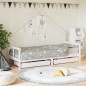 vidaXL Estructura cama niños con cajones madera pino blanco 80x200 cm vidaXL Estructura cama niños con cajones madera pino blanco 80x200 cm