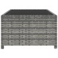 vidaXL Tumbonas con mesita 2 unidades ratán sintético gris vidaXL Tumbonas con mesita 2 unidades ratán sintético gris