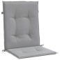 vidaXL Cojín silla jardín respaldo bajo 2 uds tela Oxford gris vidaXL Cojín silla jardín respaldo bajo 2 uds tela Oxford gris