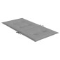vidaXL Cojín silla jardín respaldo bajo 2 uds tela Oxford gris vidaXL Cojín silla jardín respaldo bajo 2 uds tela Oxford gris