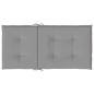 vidaXL Cojín silla jardín respaldo bajo 2 uds tela Oxford gris vidaXL Cojín silla jardín respaldo bajo 2 uds tela Oxford gris