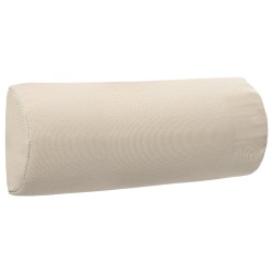 vidaXL Reposacabezas de silla de jardín textilene crema 40x7,5x15 cm