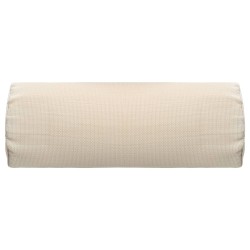 vidaXL Reposacabezas de silla de jardín textilene crema 40x7,5x15 cm