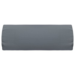 vidaXL Reposacabezas de silla de jardín textilene gris 40x7,5x15 cm
