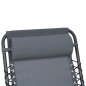 vidaXL Reposacabezas de silla de jardín textilene gris 40x7,5x15 cm vidaXL Reposacabezas de silla de jardín textilene gris 40x7,5x15 cm