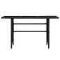 vidaXL Set muebles de jardín 3 pzas y cojines ratán sintético marrón vidaXL Set muebles de jardín 3 pzas y cojines ratán sintético marrón