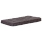 vidaXL Cojín para palés algodón gris antracita 120x80x10 cm vidaXL Cojín para palés algodón gris antracita 120x80x10 cm