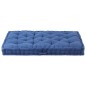 vidaXL Cojín para palés algodón azul claro 120x80x10 cm vidaXL Cojín para palés algodón azul claro 120x80x10 cm