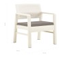 vidaXL Juego de muebles de jardín 3 piezas plástico blanco vidaXL Juego de muebles de jardín 3 piezas plástico blanco