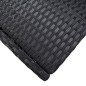 vidaXL Set muebles bar jardín 7 piezas y cojines ratán sintético negro vidaXL Set muebles bar jardín 7 piezas y cojines ratán sintético negro